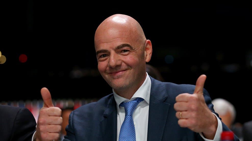 Infantino durang natijalardan qutulmoqchi