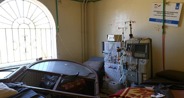 Halab sharqida ziyon yetmagan birorta shifoxona qolmadi