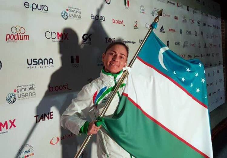 Oksana Chusovitina tayanch sakrash musobaqalarida jahonda tengsiz ekanligini isbotladi