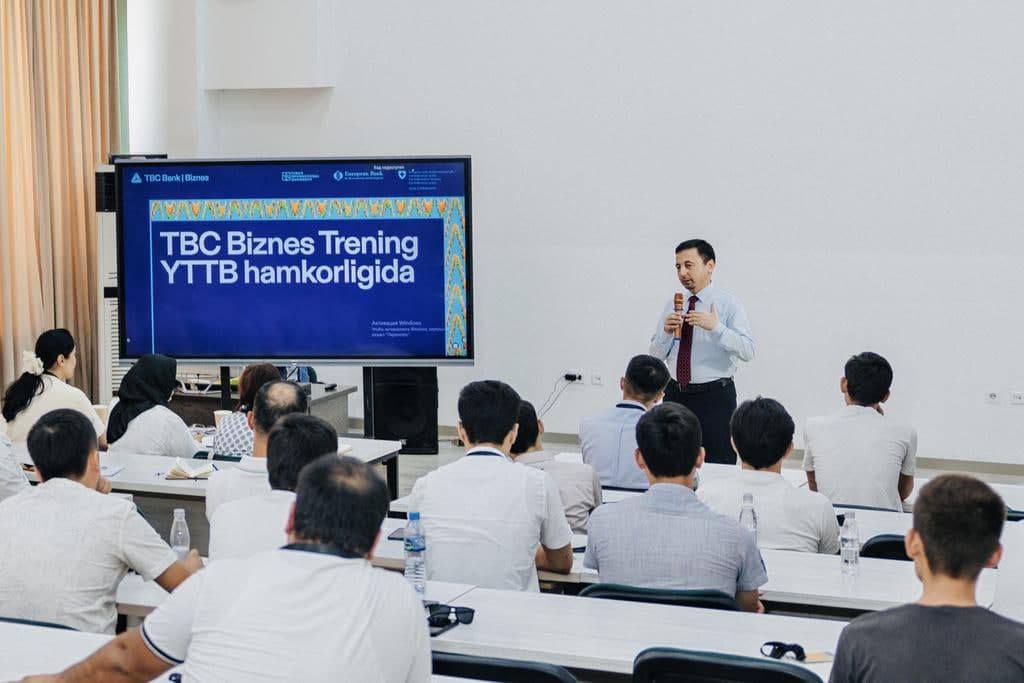 TBC Bank va YeTTB tadbirkorlar uchun ikkinchi hududiy TBC Biznes Trening’ni o‘tkazdi