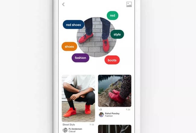 Pinterest surat bo‘yicha obektni qidirish servisini namoyish qildi