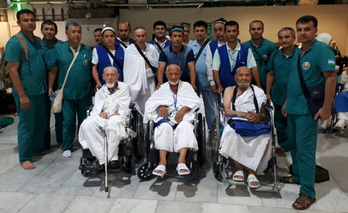 O‘zbekistonlik urush faxriylari Umra ibodatini ado etishdi