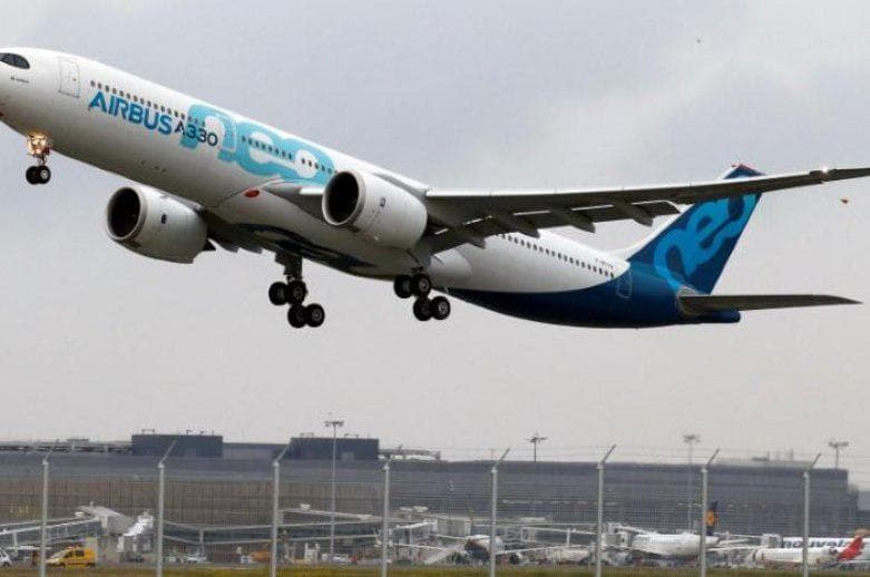 Airbus A330neo samolyoti o‘zining ilk parvozini muvaffaqiyatli amalga oshirdi
