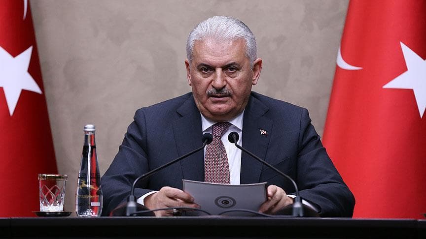 Yildirim: Turkiya Kurdiston ishchi partiyasining qo‘llab-quvvatlanishiga toqat qilib turmaydi   