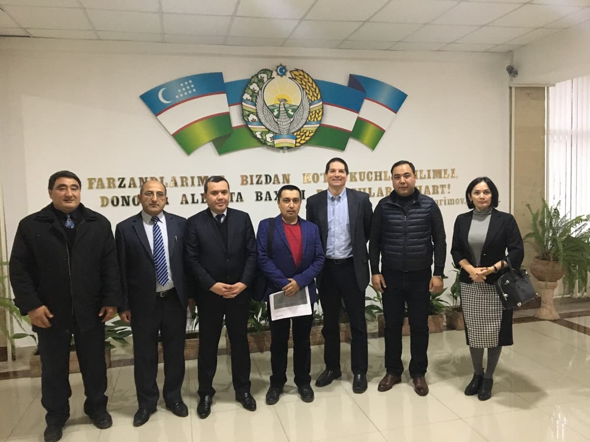 Toshkent davlat agrar universitetiga Global Cold Chain Alliance vitse-prezidenti tashrif buyurdi
