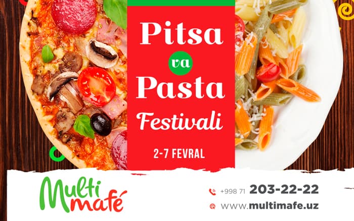 Italiya pitssa va pasta festivali