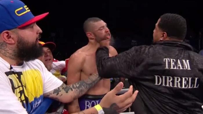 IBF yo‘nalishi bo‘yicha vaqtinchalik chempionlik uchun bahs janjal bilan tugadi