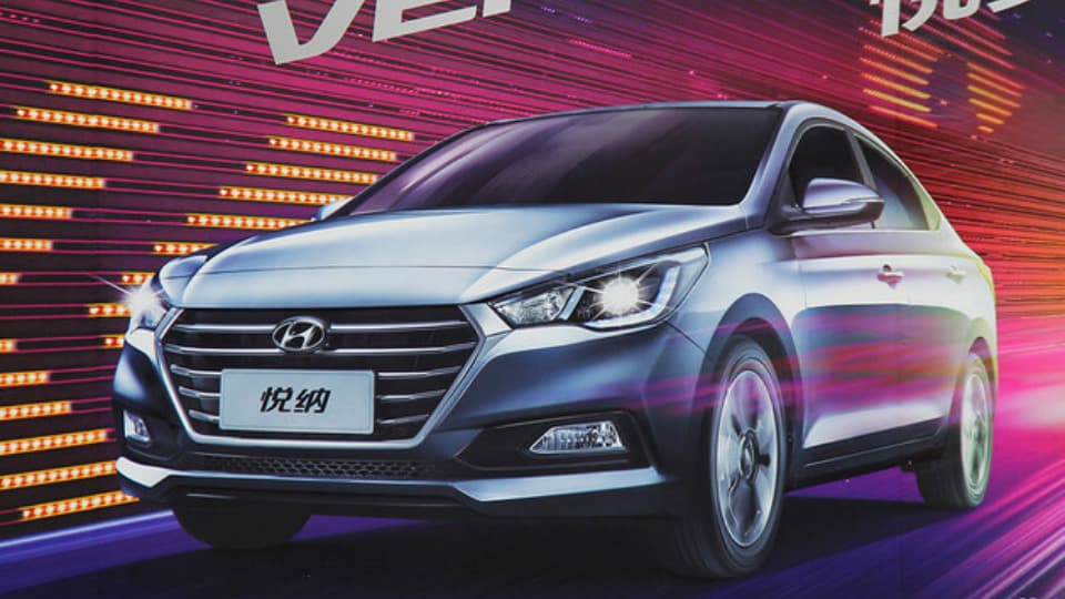 Yangi avlod Hyundai Solaris suratlari paydo bo‘ldi