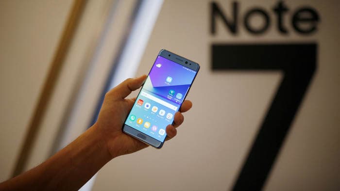 Samsung kompaniyasi Galaxy Note 7 smartfonlarini ishlab chiqarishni to‘xtatdi