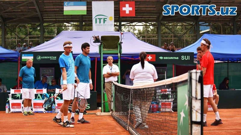 Devis Kubogi. Istomin hamda Do‘stov shveysariyalik tennischilarga mag‘lub bo‘ldi