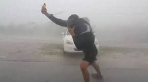 Amerikalik meteorolog “Irma” dovuliga qarshi turmoqchi bo‘ldi