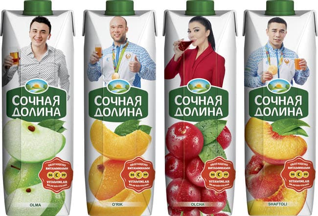 "Сочная долина" қадоқнинг “юлдузли” дизайнида