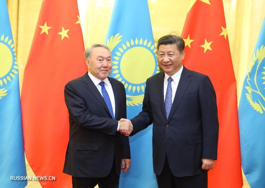Si Jinping Pekinda Nursulton Nazarboyev bilan uchrashdi 