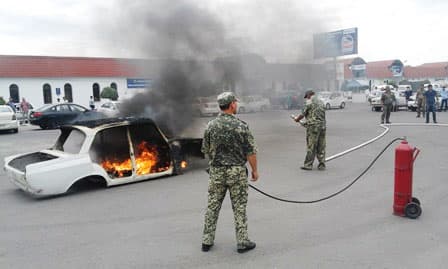 Sirg‘ali avtomobil bozorida FVVning taktik-o‘quv mashqlari o‘tkazildi