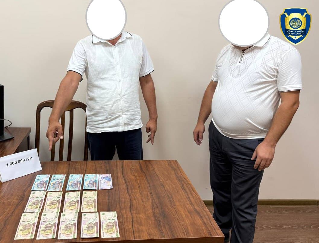 “Sirdaryo suv ta’minoti” filiali boshlig‘i ushlandi