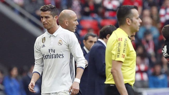 Ronaldu «Atletik»ka qarshi o‘yin vaqtida zaxiraga olingani uchun norozi bo‘lgan