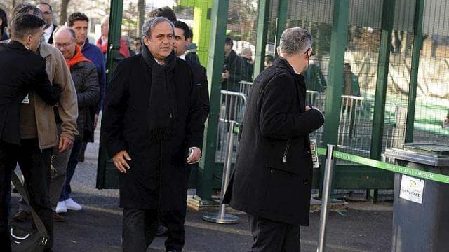 Platini diskvalifikatsiyadan so‘ng ilk bor futbol o‘yiniga keldi