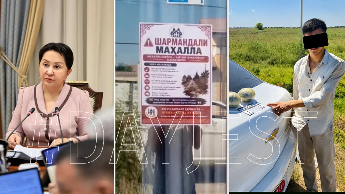 O‘zbekistonning xalqaro reytinglardagi o‘sishi, Chinozdagi «Uyatli xonadon», xususiy maktablarga subsidiya - mahalliy dayjyest