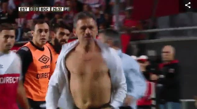 Argentina futbol klubi murabbiyi hakam qaroriga juda "jo‘shqin" munosabat bildirdi