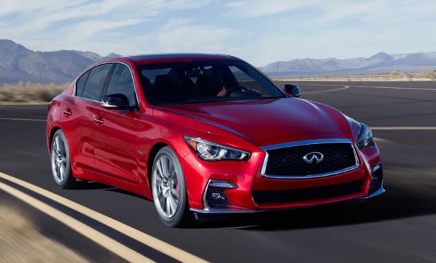 Infiniti Jyenevada Q50 rusumli yangilangan sport-sedanni taqdim etdi