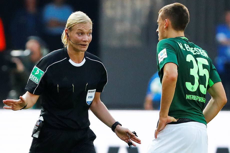 Ayol hushtagi. Bundesligada tarixiy voqea: Bibiana Shtaynhaus kim o‘zi?