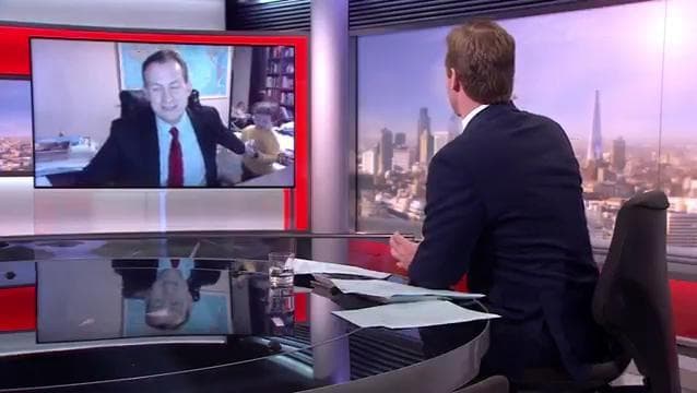 BBC yangiliklar soni jonli efirdagi kutilmagan voqea sabab mashhur bo‘lib ketdi