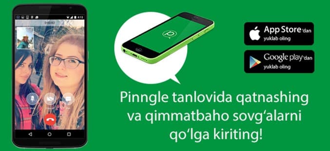 Pinngle bepul messenjeri «Yangi Yil Pinngle bilan» tanlovini e'lon qiladi