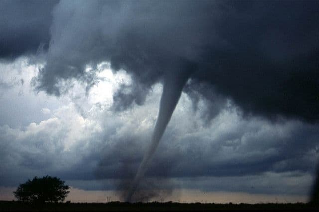 AQShda tornado: Indiana shtatida 32 ming kishi elektr quvvatisiz qoldi