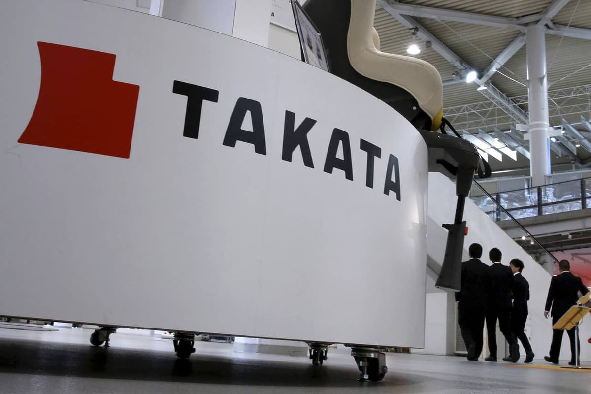 Takata Corp. АҚШдаги автомобилларда 40 млн тагача хавфсизлик ёстиқчаларини алмаштиради