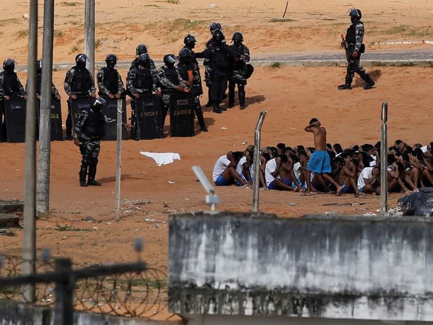 Braziliyadagi turmadan 56 mahbus qochib ketdi