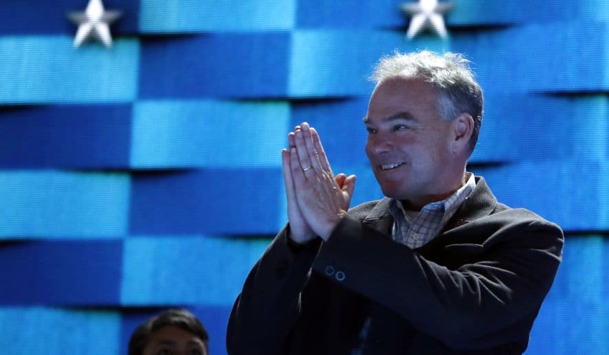Demokratlar Tim Keynni vitse-prezident lavozimiga nomzodini tasdiqlashdi