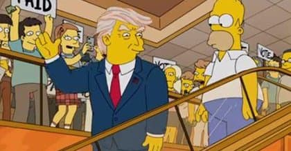 «Simpsonlar» 2000 yildayoq Trampning prezidentga aylanishini bashorat qilgandi