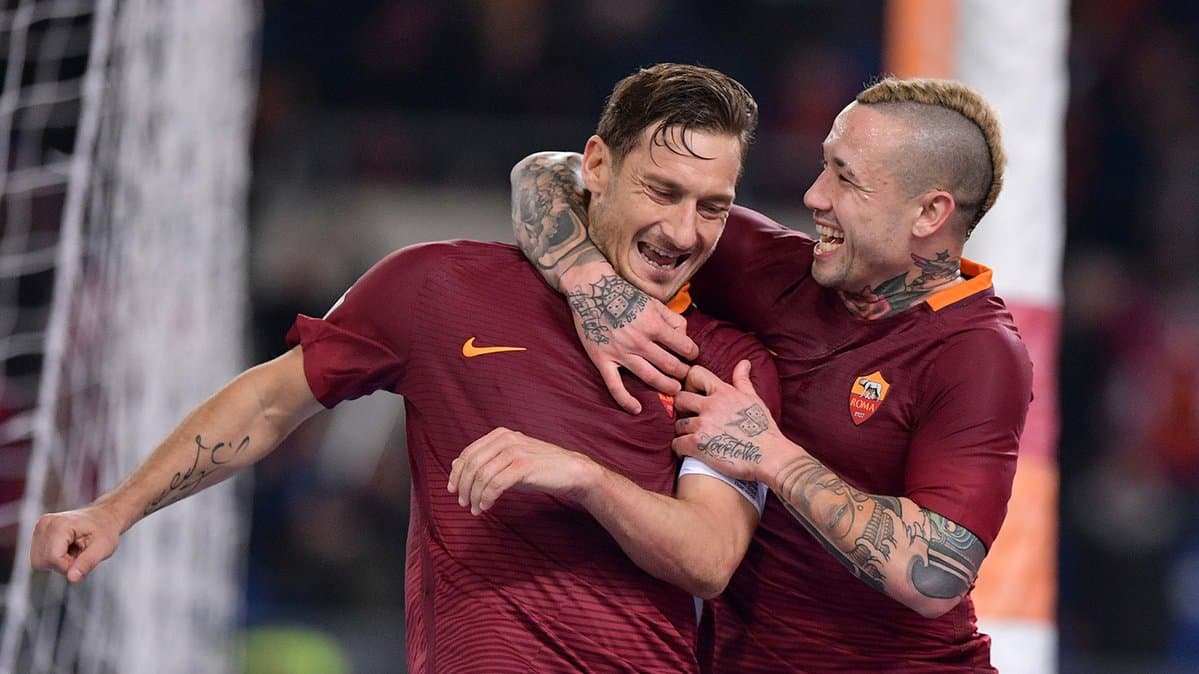 Italiya kubogi. Totti 97-daqiqada gol kiritib, «Roma»ni yarim finalga olib chiqdi