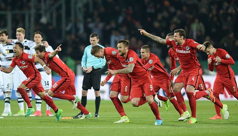 «Ayntraxt» penaltilar seriyasida «Borussiya»ni yengib Germaniya Kubogi finaliga chiqdi
