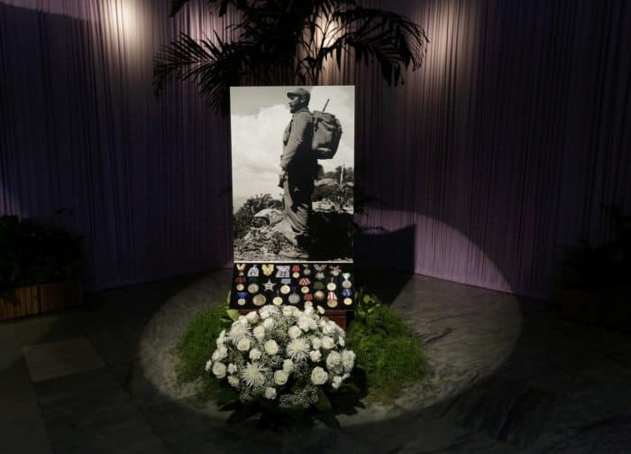 Fidel Kastro bilan vidolashuv marosimida dunyoning 25 davlati rahbarlari ishtirok etdi