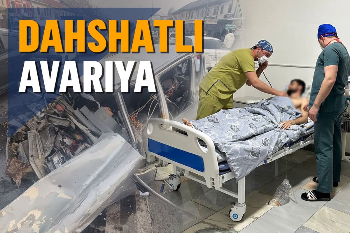 Tahoye va Tico to‘qnashuvi: Tico haydovchisi va hamrohining ham ikki oyog‘i singan