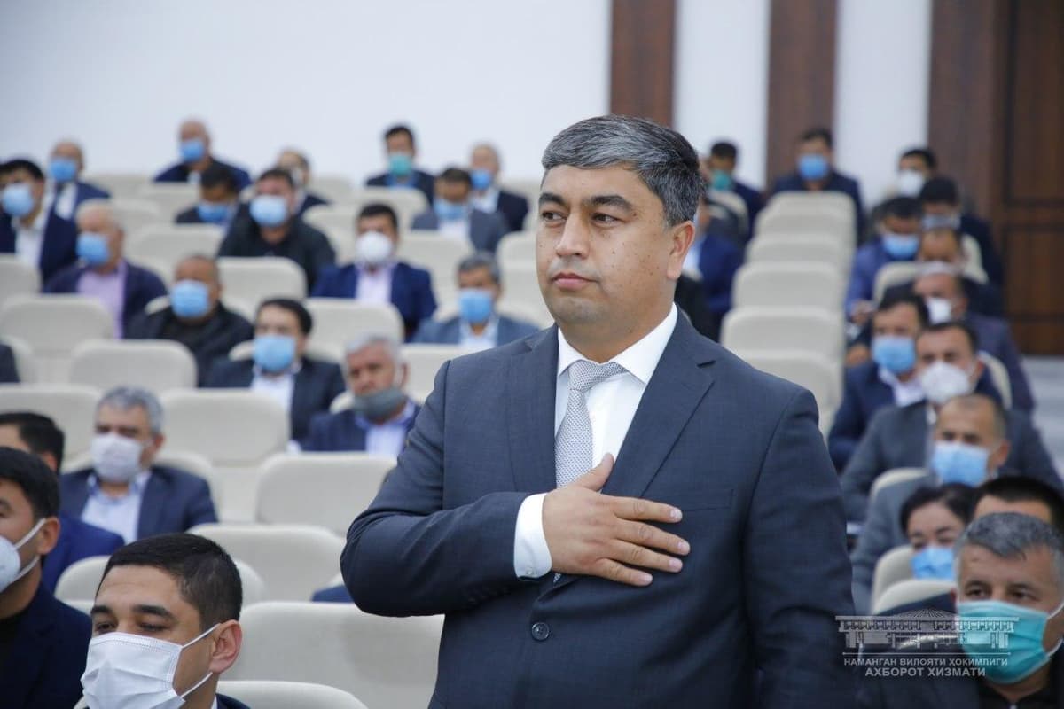 Наманган вилояти ҳокими ўринбосари қўлга олинди