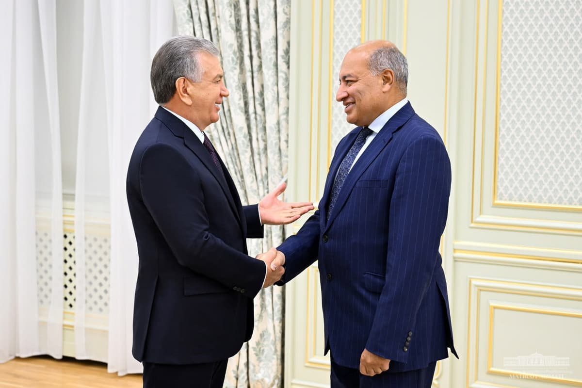 Shavkat Mirziyoyev iqtisodiy rivojlanish bo‘yicha maslahatchi Suma Chakrabarti bilan uchrashdi
