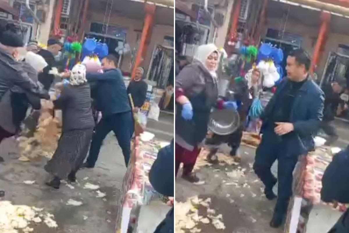 Surxondaryoda soliqchi bilan janjallashgan sotuvchi ayollar jarimaga tortildi