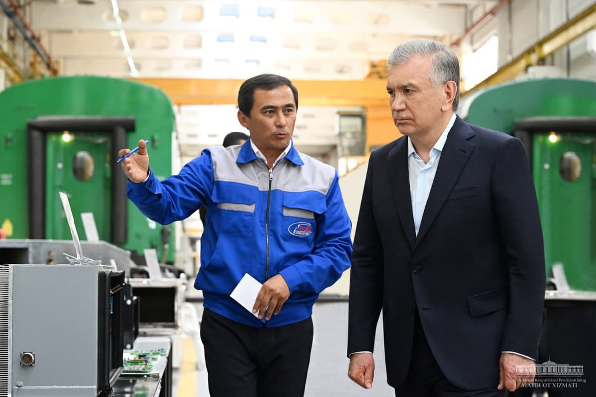Prezident elektr poyezdlar tarmog‘ini kengaytirishga topshiriq berdi