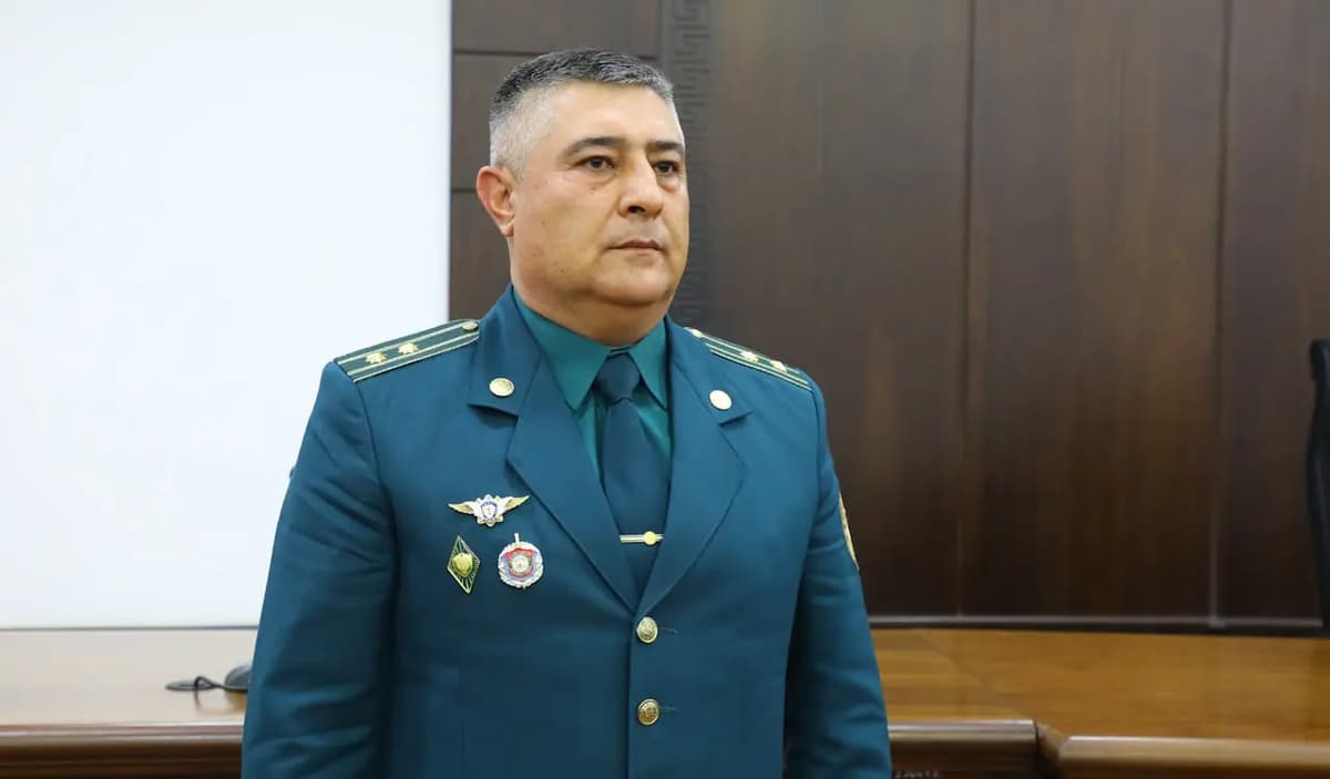 Бухоро вилояти ИИБ бошлиғи ўзгарди 
