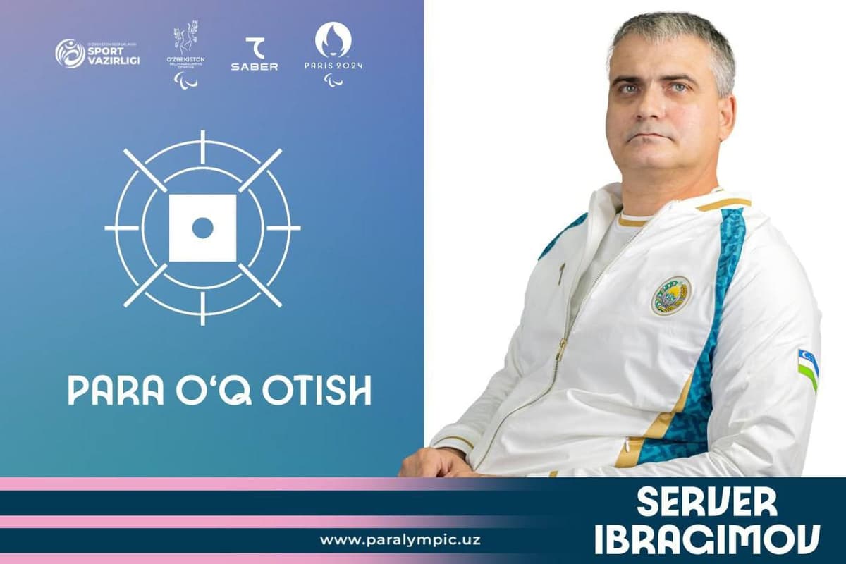 Server Ibragimov - Paralimpiada-2024 kumush medali sohibi