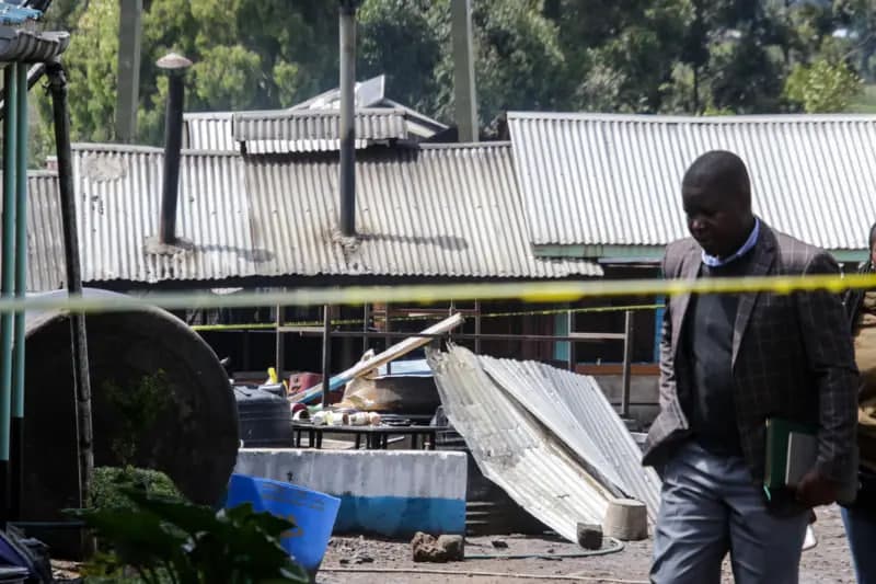Keniyada boshlang‘ich maktab yotoqxonasida yuz bergan yong‘inda 17 nafar bola halok bo‘ldi