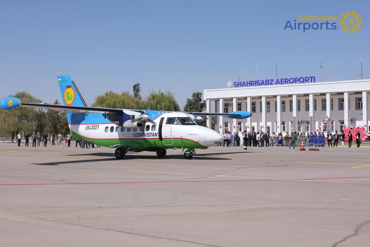 Shahrisabz aeroporti fuqaro aviatsiyasi parvozlari uchun o‘z faoliyatini tikladi 