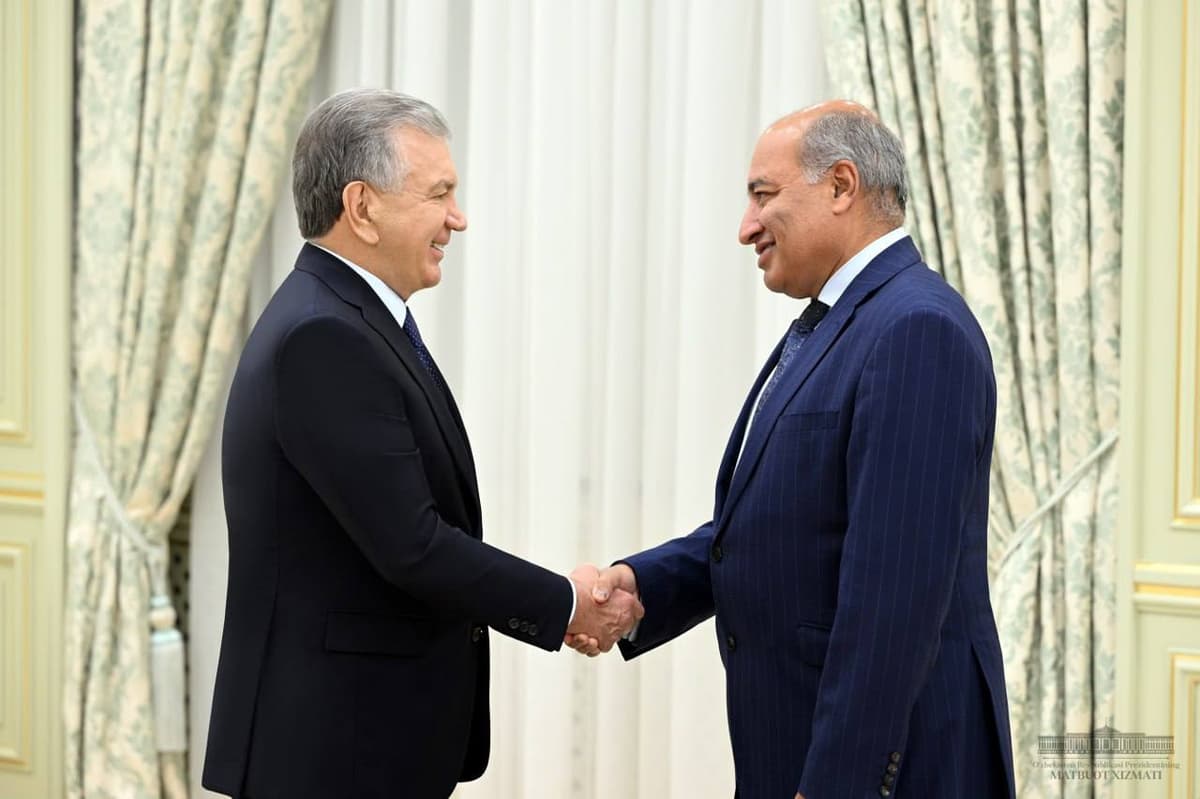 Shavkat Mirziyoyev Suma Chakrabarti bilan uchrashdi