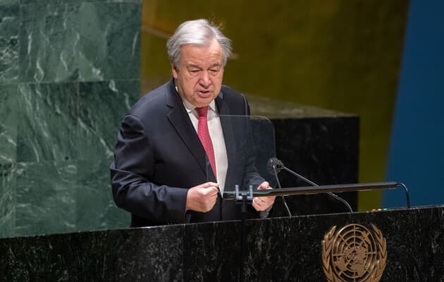 UNRWA'ga taqiq: Guterrish Netanyahuga yozma norozilik bildirdi