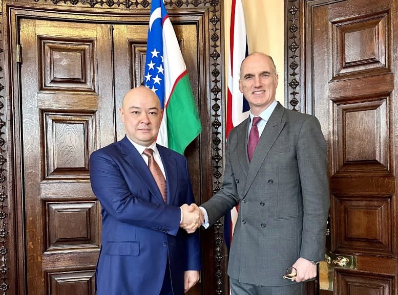 Britaniya tashqi ishlar vaziri o‘rinbosari O‘zbekistonga keladi