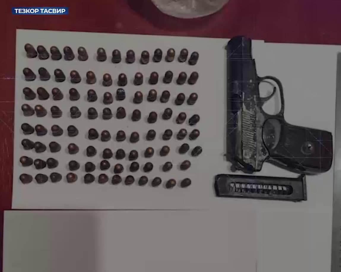 Samarqandda «Makarov» to‘pponchasini sotmoqchi bo‘lgan shaxs ushlandi