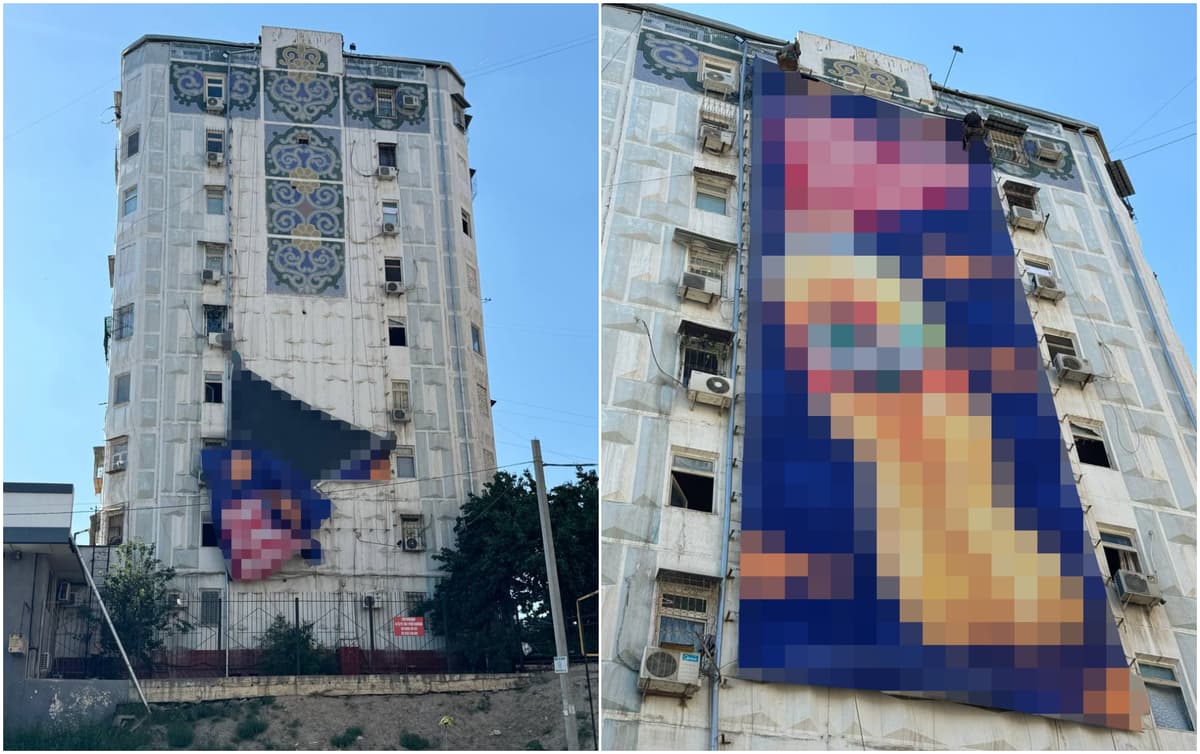 Toshkentda turar joy binolaridagi barcha mozaikalardan reklama bannerlari olib tashlandi