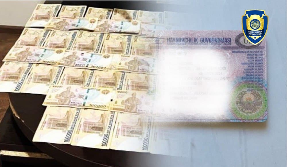 Samarqandda 600 dollarga soxta «prava» rasmiylashtirib bergan avtomaktab xodimi ushlandi